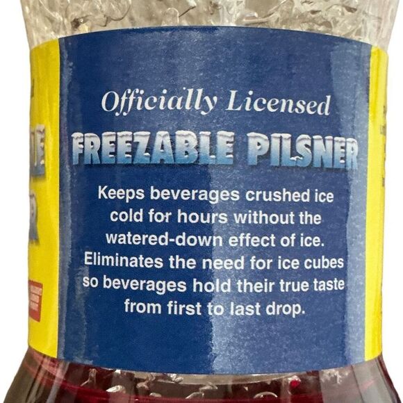 2 Officially Licensed Wisconsin Badgers 16 Ounce Freezable Pilsner Cups - Picture 5 of 8